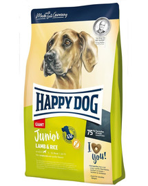 HAPPY DOG Junior Giant Lamb & Rice 4 kg