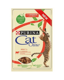 PURINA Cat Chow Adult Hovězí a Lilek 85g