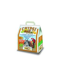 JRS Chipsi mais citrus 10l/4.6 kg -podestýlka z kukuřičných klasů pro hlodavce