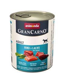 ANIMONDA Gran Carno Hovězí & kachní srdce 800 g