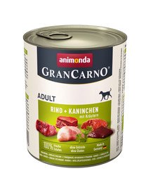 ANIMONDA Gran Carno Adult Králík & bylinky 800 g