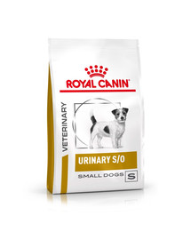 ROYAL CANIN Dog urinary small 8 kg + konzervy Dog Urinary 12 x 200g