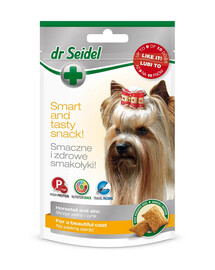 DR SEIDEL Pamlsky pro psy 90 g na krásnou srst