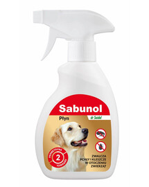 DR SEIDEL Sabunol tekutý přípravek proti blechám v prostředí zvířat 250 ml