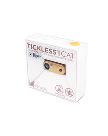 TICKLESS Mini Cat ultrazvukový odpuzovač klíšťat pro kočky Zlatý