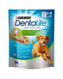 PURINA Dentalife Large 6x142g (24ks) dentální pamlsky pro psy velkých plemen