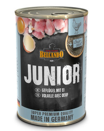 BELCANDO Junior Drůbeží a vejce 400 g