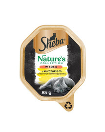 SHEBA Nature's Collection Kuře a paprika v omáčce 85 g