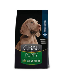CIBAU Maxi Puppy 12 + 2 kg ZDARMA