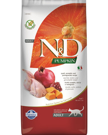 N&D GrainFree Pumpkin CAT Quail & Pomegranate 5kg