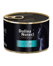 DOLINA NOTECI Premium File z tuňáka 185 g pro dospělé kočky