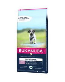 EUKANUBA Puppy & Junior Large & Giant Grain Free Ocean Fish 12 kg