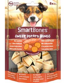 SmartBones Sweet Potato Bones Mini 8 ks  tyčinky pro malé psy