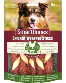 SmartBones Chicken Wrap Sticks M 5 ks tyčinky pro psy