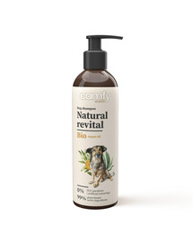 COMFY Natural Revital Jemný šampon s vůní aloe pro psy všech plemen s citlivou pokožkou 250ml