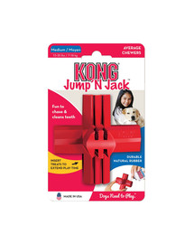 KONG Jump’n Jack M hračka na pamlsky pro psy