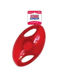 KONG Jumbler Football L/XL hračka s míčkem uvnitř