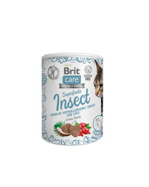 BRIT Care Cat Snack Superfruits Insects 100g