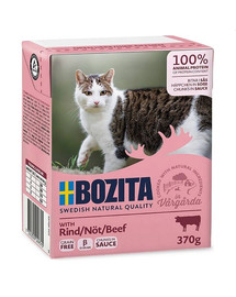 BOZITA Cat kousky v omáčce hovězí 370 g