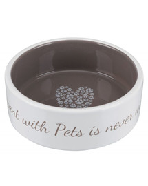 TRIXIE Keramická miska Pet's Home, 300 ml/o 12 cm