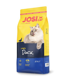 JOSERA Crispy Duck 18 kg granule pro dospělé kočky