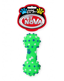 PET NOVA DOG LIFE STYLE Činky 10,5 cm zelené
