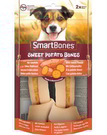 SmartBones Sweet Potato Bones M 2ks kosti pro psy středních plemen