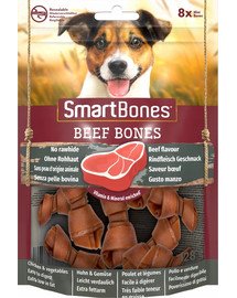 SmartBones Beef Bones Mini 8 ks kousací kosti pro malé psy