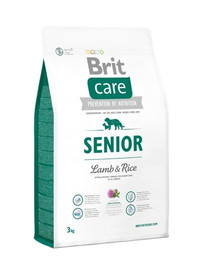 BRIT Care Dog Senior Lamb&Rice 3 kg