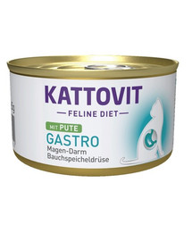 KATTOVIT Feline Diet Gastro Krutí 85 g
