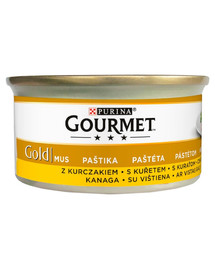 GOURMET Gold Mus drůbeží 85 g