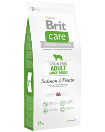 BRIT Care Dog Grain-Free Adult Large Breed Salmon&Potato 12kg