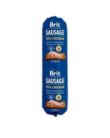 BRIT Premium Sausage 800 g mokré krmivo pro psy všech věkových kategorií