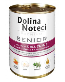 DOLINA NOTECI Premium Senior 400g pro starší psy