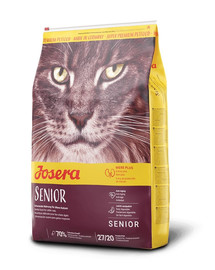 JOSERA Cat Carismo Senior 10 kg granule pro starší kočky