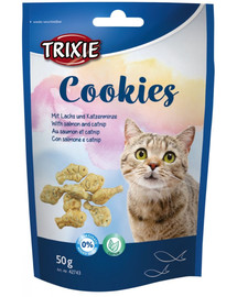 TRIXIE Cookies s lososem & Catnipem 50 g