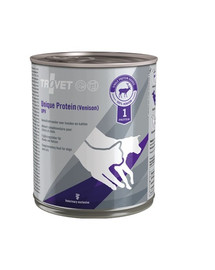 TROVET Unique Protein Venison UPV pro psy i kočky 800 g
