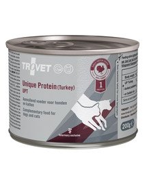TROVET Unique Protein Turkey UPT pro psy i kočky 200 g