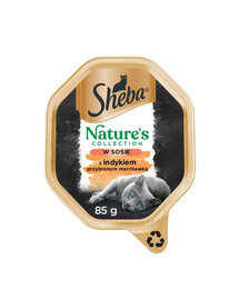 SHEBA Nature's Collection krůtí v omáčce 85 g