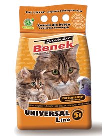 BENEK Super Universal 5l bentonitové stelivo pro kočky