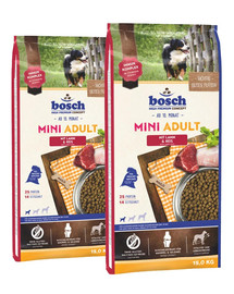 BOSCH Mini Adult Lamm & Reis 2 x 15 kg