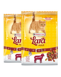 VERSELE-LAGA Krmivo pro dospělé kočky Lara Adult Jehněčí s jehněčím 20 kg (2 x 10 kg)