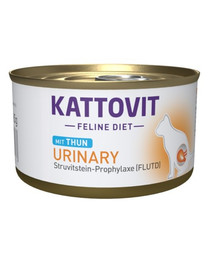 KATTOVIT Feline Diet Urinary Tuňák 85 g
