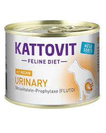 KATTOVIT Feline Diet Urinary Kuřecí 185 g