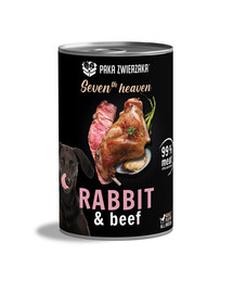 PAKA ZWIERZAKA Seventh Heaven rabbit&beef 400 g
