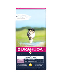 EUKANUBA Puppy & Junior Large Grain Free Chicken 12 kg