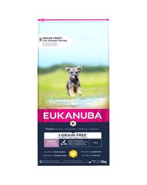 EUKANUBA Puppy Small & Medium Grain Free Chicken 12 kg