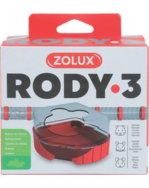 ZOLUX Komponenty Rody 3-toaleta červená