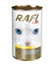 DOLINA NOTECI RAFI Adult Drůbeží 415g konzerva pro kočky
