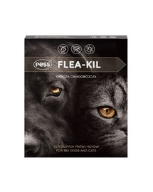 PESS Flea-Kil Obojek proti hmyzu pro velké psy a kočky 75 cm